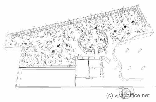 Vital-Office Design Konzept Broplanung