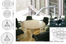 circon executive conference Besprechungstische ellipse und Round-Table